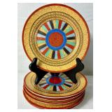 Thousand Faces Hand Painted Chikaramachi Japanese Tea Set