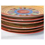 Thousand Faces Hand Painted Chikaramachi Japanese Tea Set