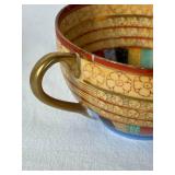 Thousand Faces Hand Painted Chikaramachi Japanese Tea Set