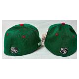 2004 NHL All Star Game Minnesota - 4 Official Game Pucks and Two Baseball Caps (new with tags)