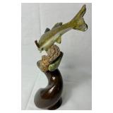 Rapala First Edition Sculpture - Shorelunch Anglers Trophy Series plus framed 8.5" x 6.5" 3 Lure Set