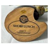 Rapala First Edition Sculpture - Shorelunch Anglers Trophy Series plus framed 8.5" x 6.5" 3 Lure Set