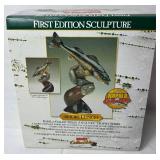 Rapala First Edition Sculpture - Shorelunch Anglers Trophy Series plus framed 8.5" x 6.5" 3 Lure Set
