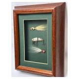 Rapala First Edition Sculpture - Shorelunch Anglers Trophy Series plus framed 8.5" x 6.5" 3 Lure Set