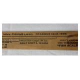 Vintage Collectors Ice Fishing Lot