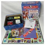 Rudolph the Red Nosed Reindeer Humble Bumble & Friends Set plus Santa Bobblehead, Rudolph Monopoly and Santa & Hermey Mugs