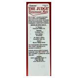 Novelty Fishing Collection - Miller High Life Bobber Cooler 16" High, Blatz Bear Fishes of the Great Lakes 37.25" x 25.25", Rapala Giant Lure 28.5" and The Judge Tournament Rule up to 22"