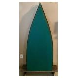 Canoe Book Shelf with Fishing Bookends, Coffee Table Books and 1971 Tacklebox Library 5 Booklet Collection