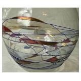 Fostoria Romania Galleria Blown Glass Pitcher and 6 Highball Glasses