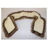 Vintage Stole Shaw wrap and hat