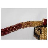 Hand Beadwork Medallion and Neckles