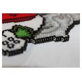 Hand Beadwork Medallion and Neckles