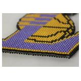 Hand Beadwork Medallion and Neckles