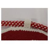 Hand Beadwork Medallion and Neckles