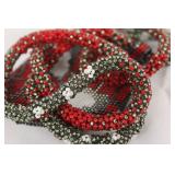 Hand Beadwork Medallion and Neckles