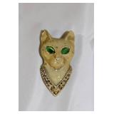Vintage cat Brooch