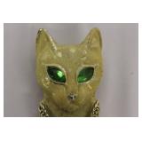 Vintage cat Brooch