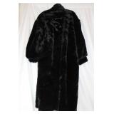 Black Faux Fur Coat