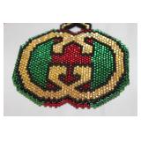 Hand Beadwork Medallion and Neckles