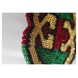 Hand Beadwork Medallion and Neckles