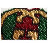 Hand Beadwork Medallion and Neckles