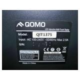 75" QOMO QIT1375 Journey 13 Series 4K LED Multi-Touch Touchscreen / Touch Screen Interactive Display Monitor