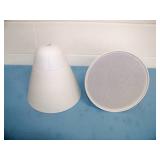 (2) BIAMP Apart P60DT 6.5" Two-Way Pendant Speakers / Loudspeakers