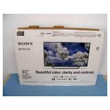 Sony 40" Full HD LED Backlit LCD SMART TV / Television KD-40W650D with Remote Control and Stand