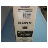 Sony 40" Full HD LED Backlit LCD SMART TV / Television KD-40W650D with Remote Control and Stand