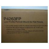 Premier Mounts Low-Profile Flat Portrait Wall Mount, P4263FP - NEW IN BOX