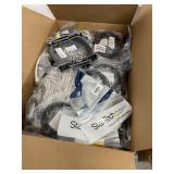 Cable LOT - Nearly 50 Pounds of NEW Pro Audio Video USB HDMI Computer Network Cables in 3 LARGE Boxes