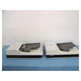(2) HP (Hewlett Packard) ScanJet Pro 2500 f1 (SHNGD-1402) Flat Bed Document Scanners