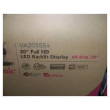 (2) ViewSonic VA2055Sa (VS16162) 20" 1080p LED Computer / PC Monitors