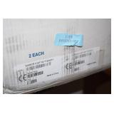 PAIR of Crestron SAROS IC8T-W-T 8" 2-Way In-Ceiling Pro Audio Loudspeakers - NEW IN BOX