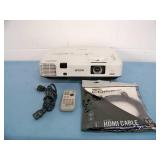 Epson PowerLite 1945W WXGA 3LCD Projector / Projection System with Remote Control