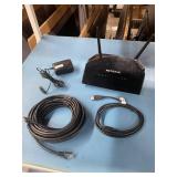 Netgear AC1200 Smart WiFi / Wi-Fi Wireless Router with External Antennas Power Supply and Cables