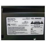 Sony 40" Full HD LED Backlit LCD SMART TV / Television KD-40W650D with Remote Control and Stand