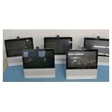 (5) Cisco 14" CP-DX70 Desktop Telepresence HD 16:9 Video Communication Units
