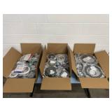 Nearly 60 Pounds of NEW Pro Audio Video USB HDMI Network Cables in 3 Large Boxes - HDMI, Network, USB, Audio & More!