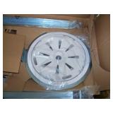 JBL Control 47LP 150W 6.5-inch Passive 2-Way 70V/100V Ceiling Loudspeakers with Backcans, Grilles, Ceiling Tile Bridges