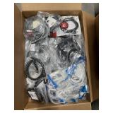 Lot of Nearly 60 Pounds lbs of NEW Miscellaneous Audio Video Computer Cables - 4 Boxes