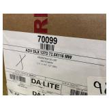 DA-LITE Advantage Deluxe Electrol Electric / Motorized 137" (Diagonal) Widescreen Video Projector / Projection Screen - MSRP $4,600+