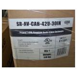 Strong SR-AV-CAB-42U-30IN Signature Series Premium Audio / Video (AV) Enclosure / Rack - NEW IN BOX