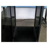 Audio / Video Equipment Rack on Lockable Wheels