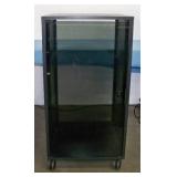 Audio / Video Equipment Rack on Lockable Wheels