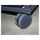 Audio / Video Equipment Rack on Lockable Wheels