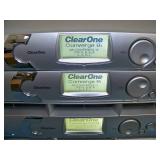 (1) ClearOne Converge PRO 880TA 8-Channel AEC Microphone Mixer 4-Channel Power Amplifier and (2) ClearOne Converge PRO 8i AEC Microphone Mixer Expansion Units