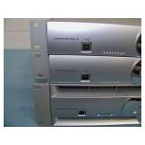 (1) ClearOne Converge PRO 880TA 8-Channel AEC Microphone Mixer 4-Channel Power Amplifier and (2) ClearOne Converge PRO 8i AEC Microphone Mixer Expansion Units