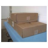 (3) Middle Atlantic RC-3 Clamping Rack Shelves - 3-Space - NEW IN BOX