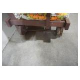 Vintage Wooden Patio Settee
